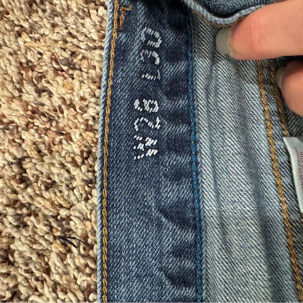 Mossimo Supply Co. Denim Straight Jeans